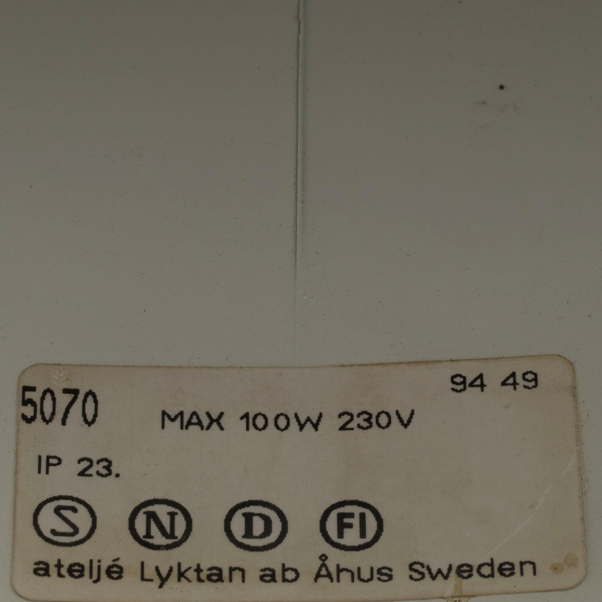 HANS BERGSTRÖM, a outdoor wall lamp.