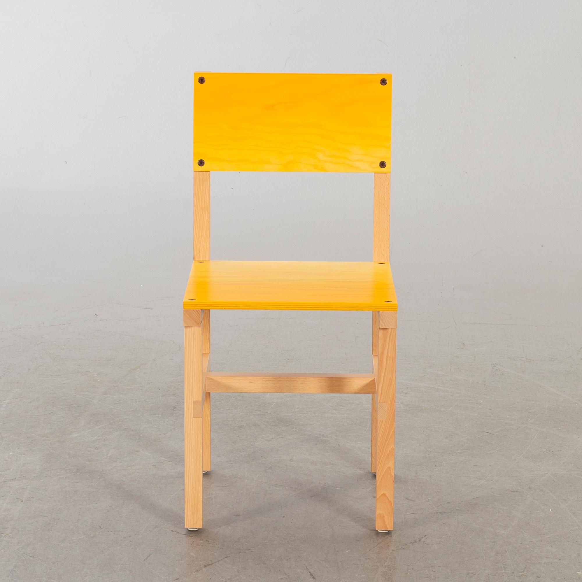 FREDRIK PAULSEN, "Röhsska"Designbaren, chair, Blå Station 2020, Chair 65/102.