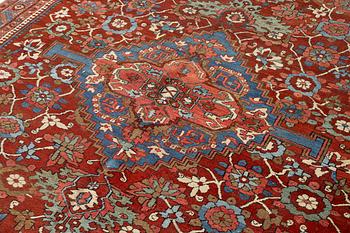 Matta, Heris, antik, 390 x 280 cm.