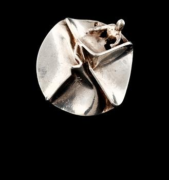 RING, sterlingsilver, "Jaaras dröm", Björn Weckström, Lapponia, 1971. Vikt 25,7 g.