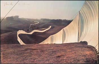 Christo & Jeanne-Claude, after, colour offset, signed.
