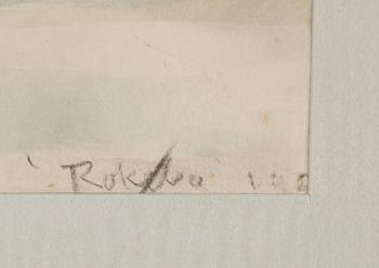 ERNEST BOROUGH-JOHNSON,  blandteknik, ej signerad.