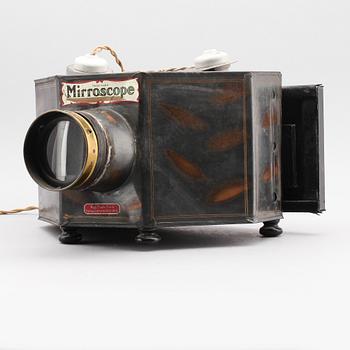 MIRROSCOPE, plåt, sent 1800-/tidigt 1900-tal.