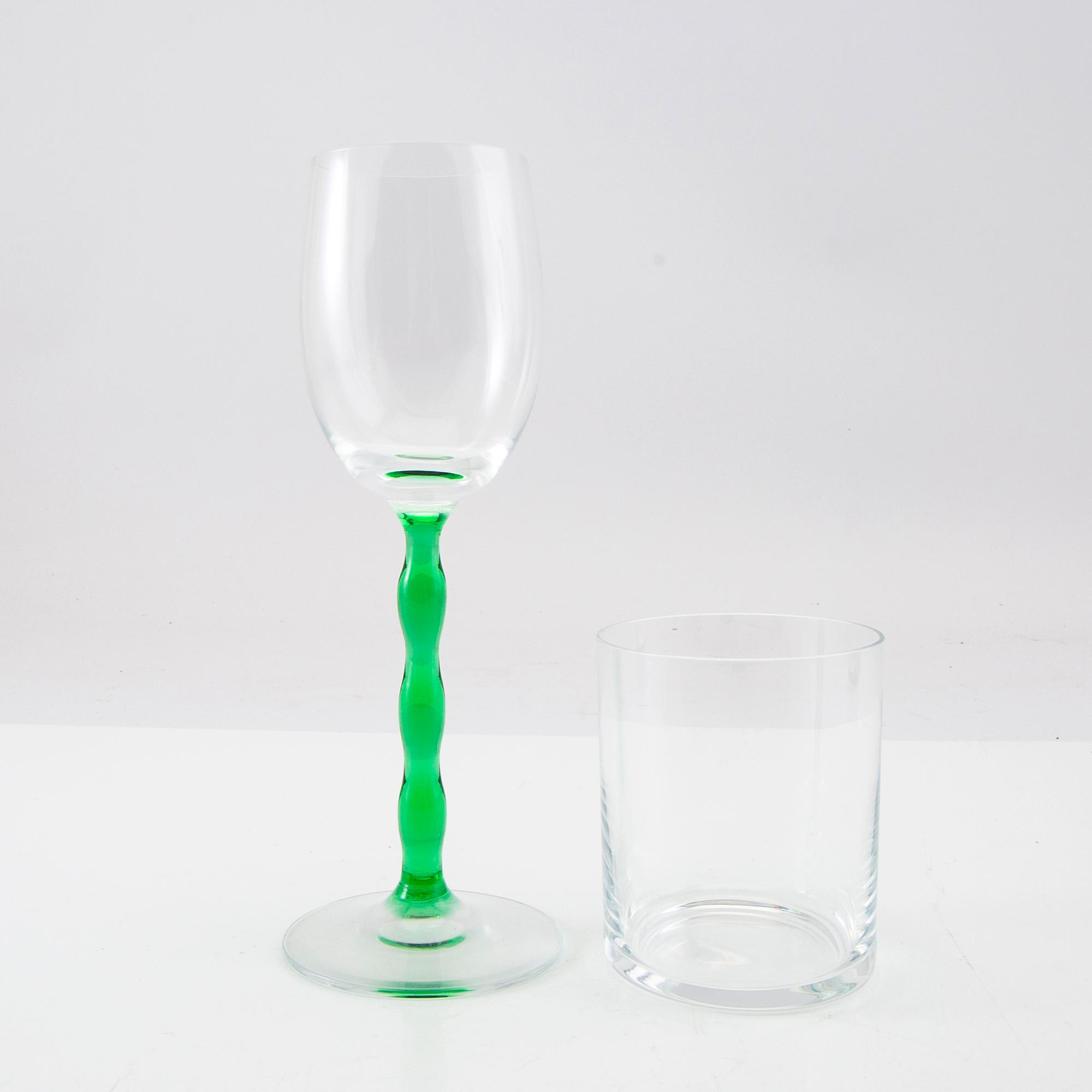 Gunnar Cyrén, servis "Nobel" 41 dlr Orrefors.