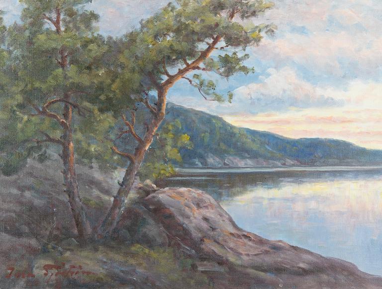 Ina Sjöström, Tallar vid standen.