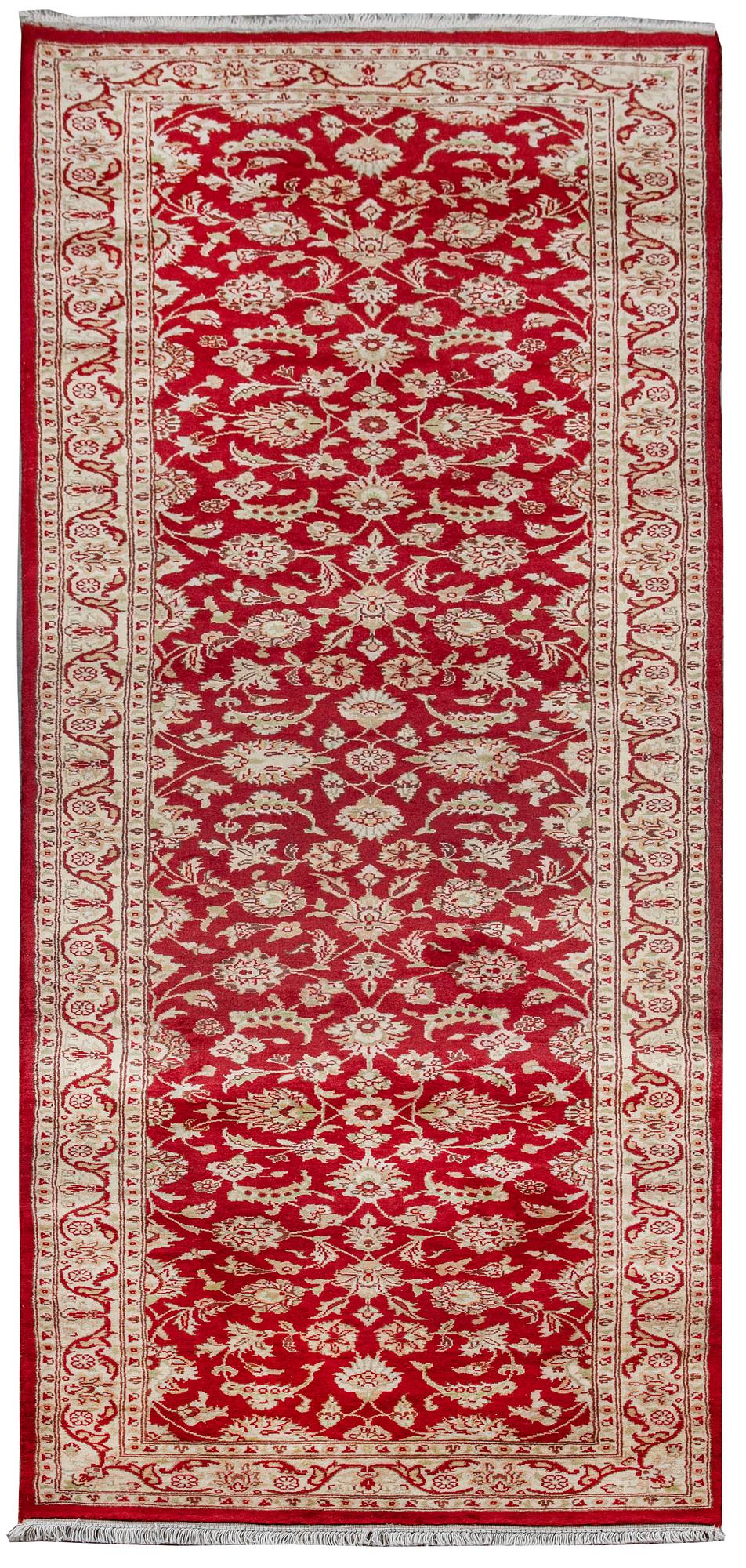 A runner, Kashmir, ca 313 x 79 cm.