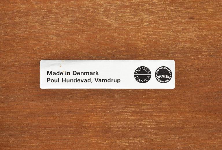 SERVERINGSVAGN, Poul Hundevad, Vamdrup, Danmark, etikettmärkt.