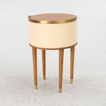 Halvdan Pettersson, a bedside table, Tibro Möbelfabrik, 1950's.