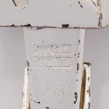 MANSCHETTKNAPPAR, 1 par, sterlingsilver, Björn Weckström, Lapponia, Finland 1988.