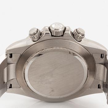 Rolex, Oyster Perpetual, Cosmograph, Daytona, Chronometer, armbandsur, kronograf, 40 mm.