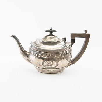 Teapot England circa 1900 silver.