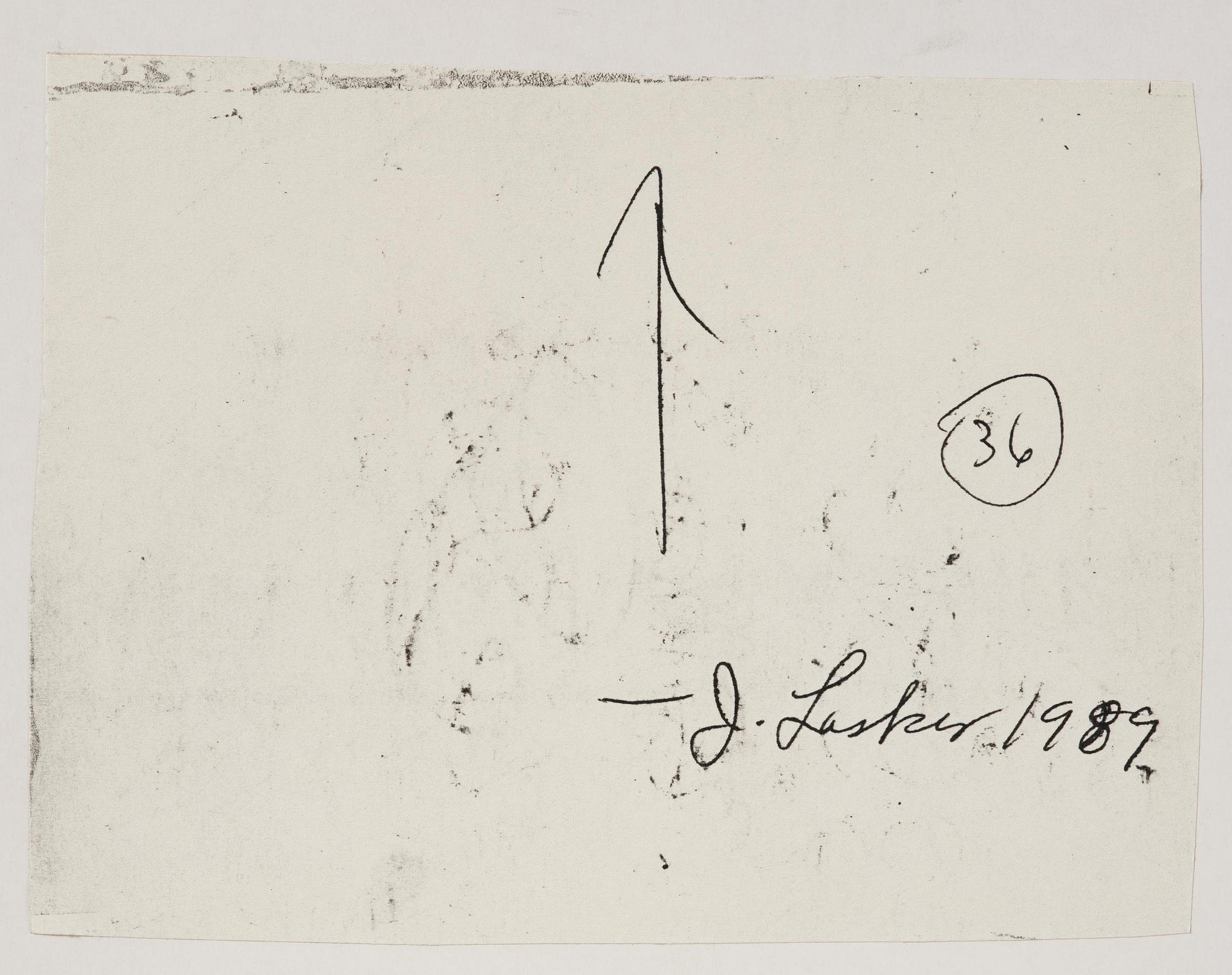 Jonathan Lasker, Utan titel.