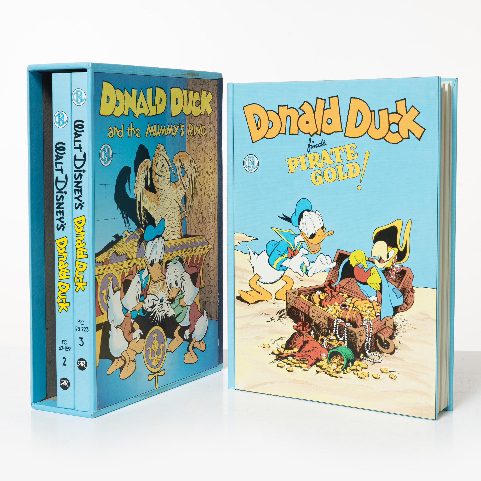 Carl Barks library, 30 volymer, Walt Disney, Another Rainbow Publishing, USA, 1980-tal.