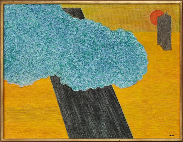 BENGT ORUP, olja på duk, sign.