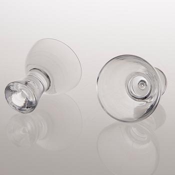 six sherry glasses, "Tapio", Iittala, the latter half of the 20th century.