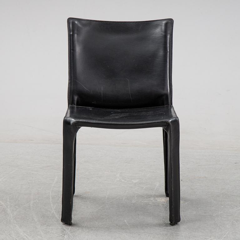 Mario Bellini, a "412 Cab" chair for Cassina, Italy, 21st Century.