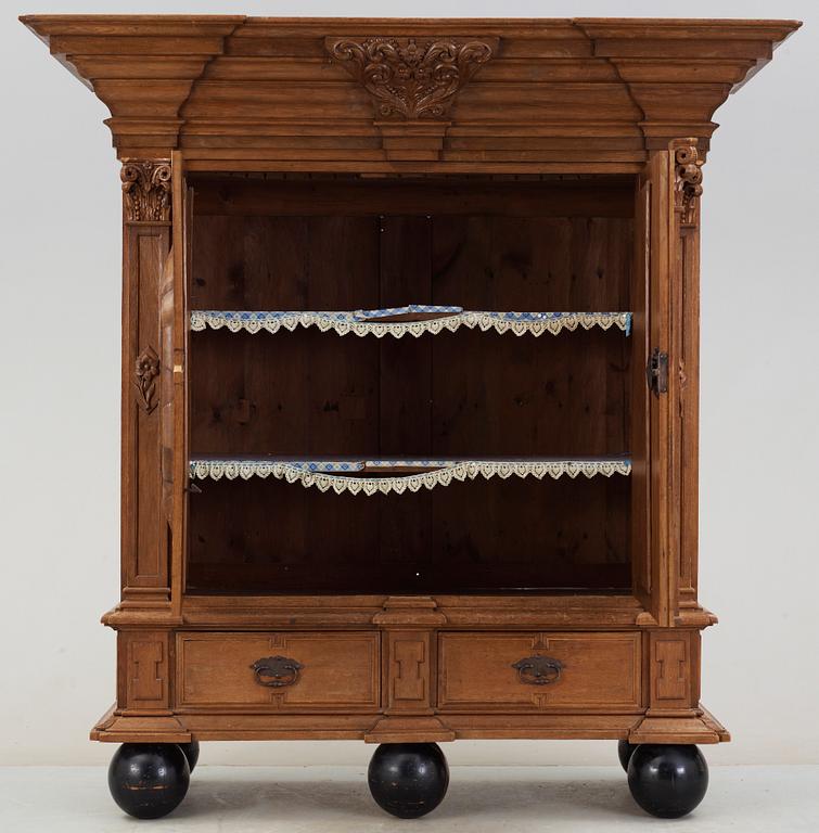 SKÅP, barockstil, 1800-tal.