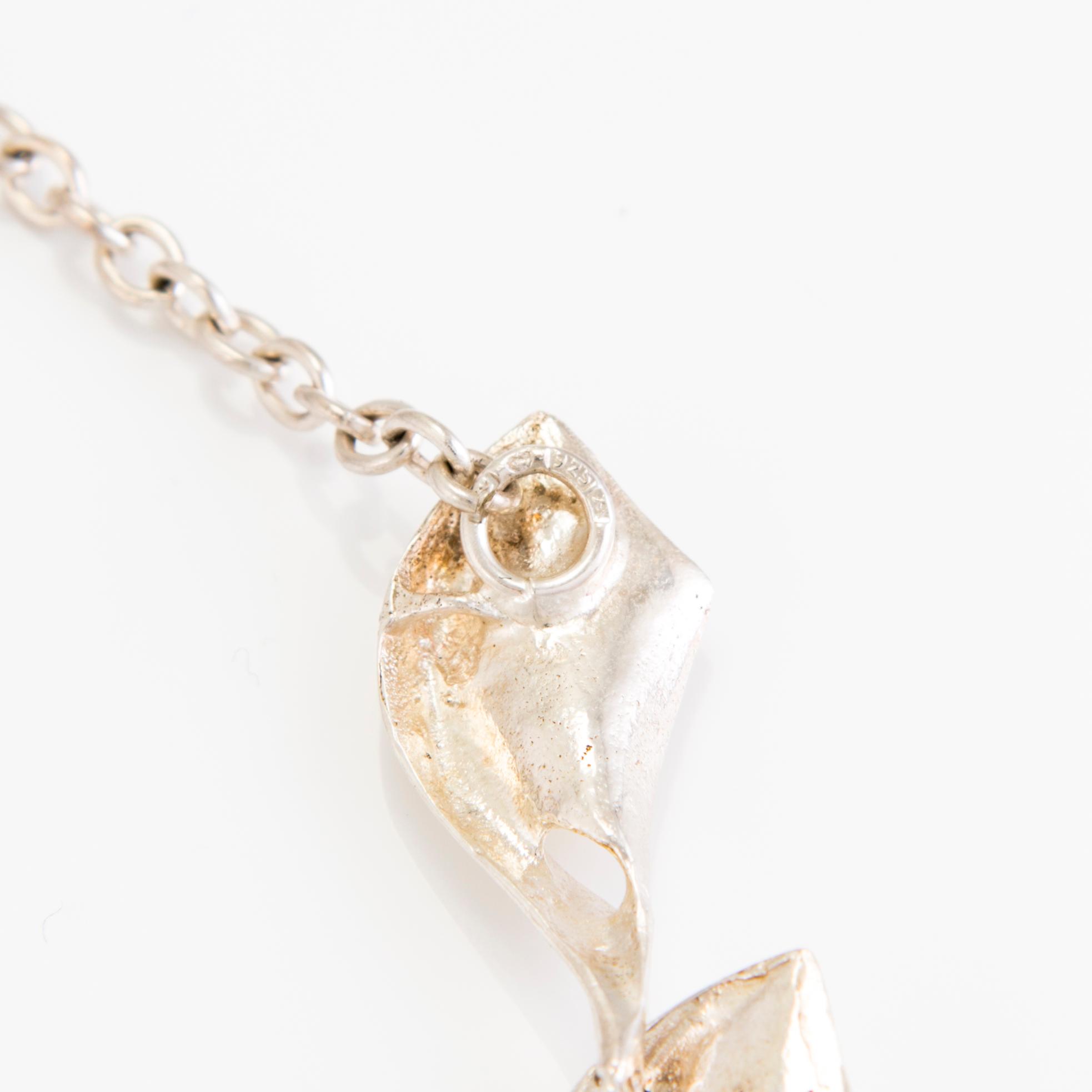 HALSBAND, sterling silver, Valo-koru, Åbo.