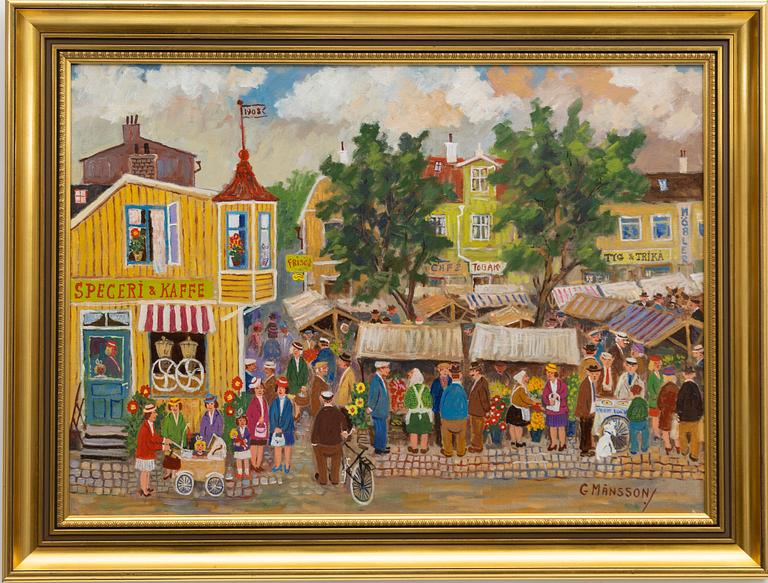 Gösta Månsson, "Marknad".