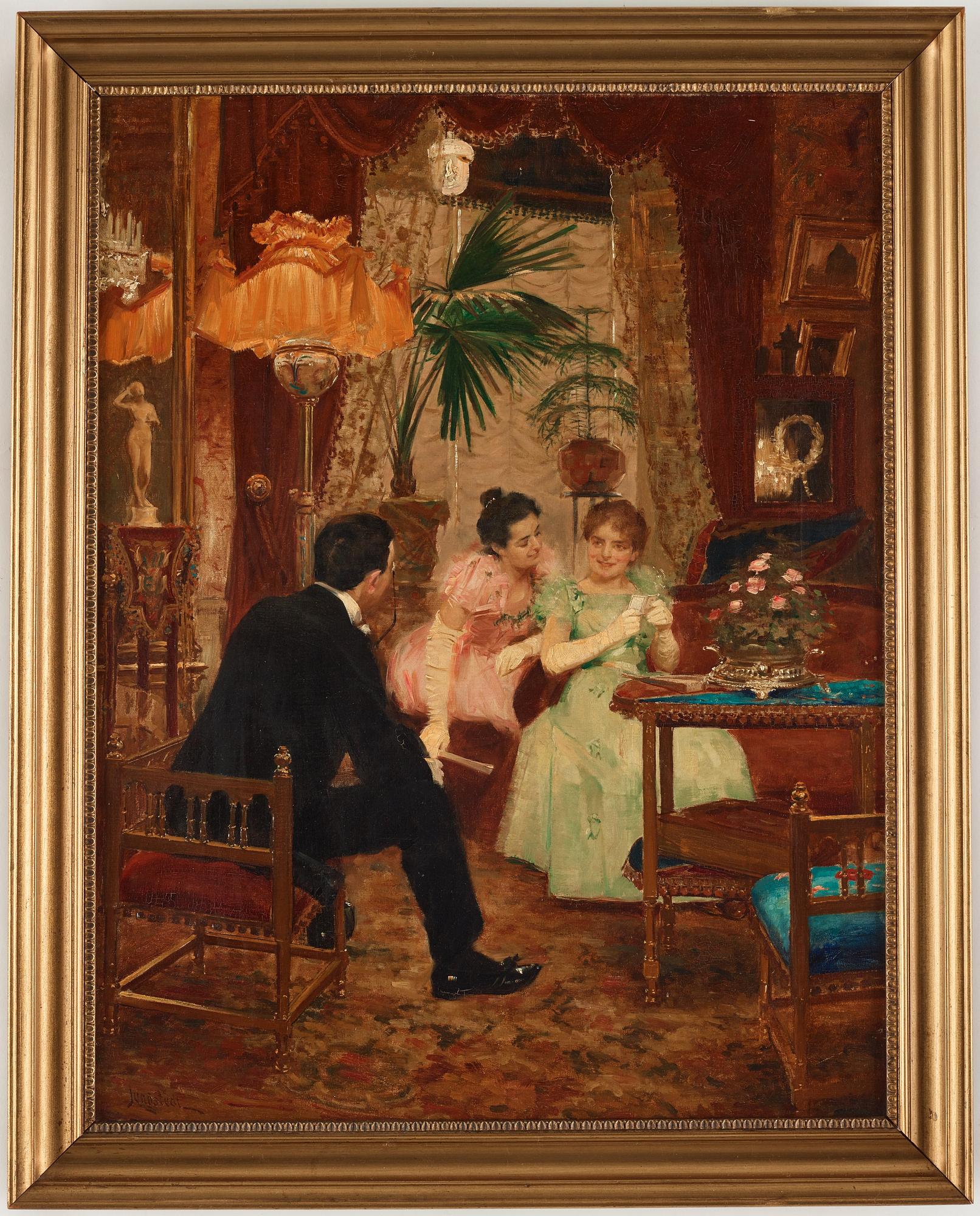 Axel Jungstedt, The invitation.
