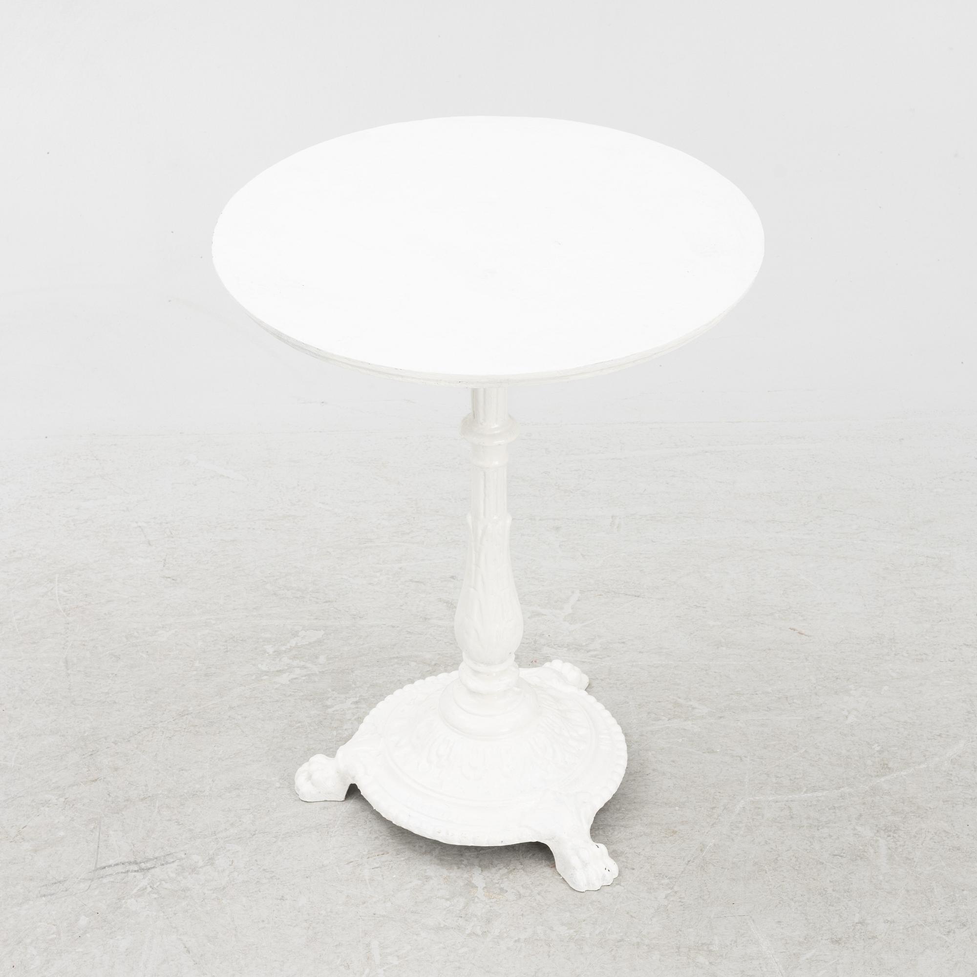 Cafébord, Göteborgs mekaniska werkstad, Göteborg, 1900-talets första hälft.