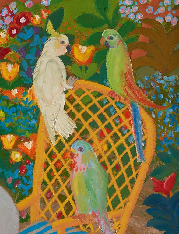Lennart Jirlow, I trädgården.