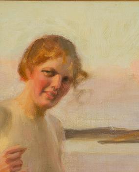 Anders Zorn, "Småländska" ("Woman from Småland").