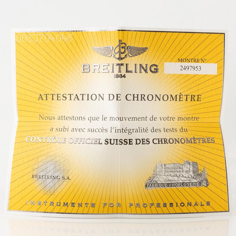 Breitling, Super Avenger, chronograph, wristwatch, 48.4 mm.
