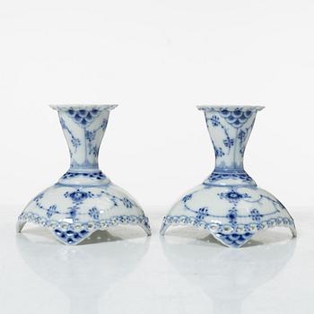 Royal Copenhagen, "Musselmalet", coffee service, 38 pieces, porcelain, full and half lace.