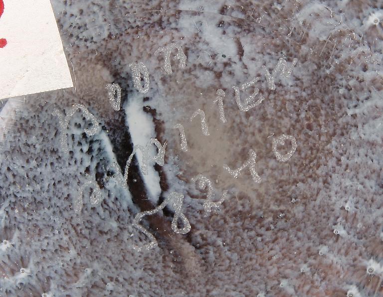 SKÅL, glas, Bertil Vallien, Boda.