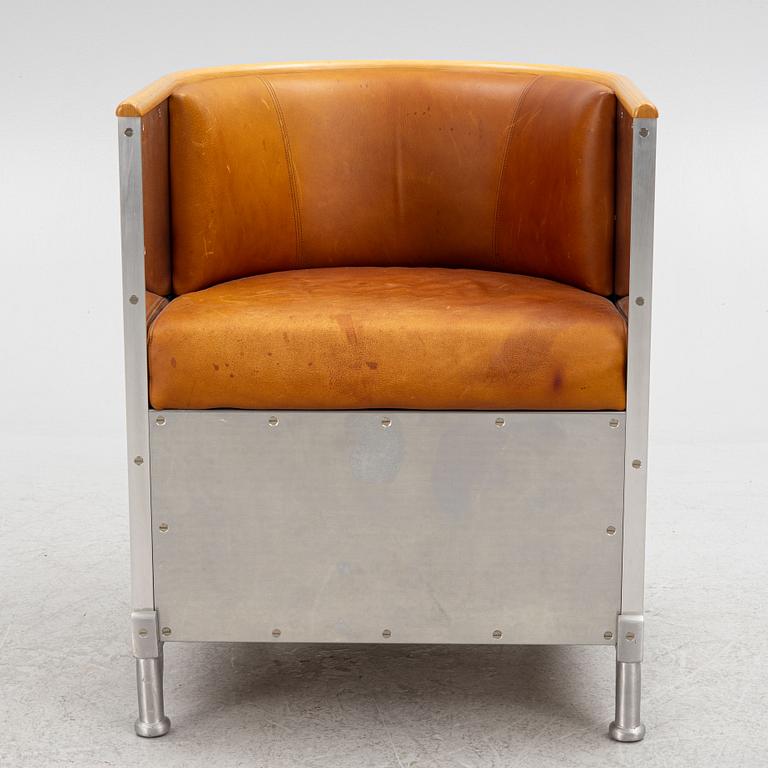 Mats Theselius, "Aluminium Chair", Källemo, designed in 1990.