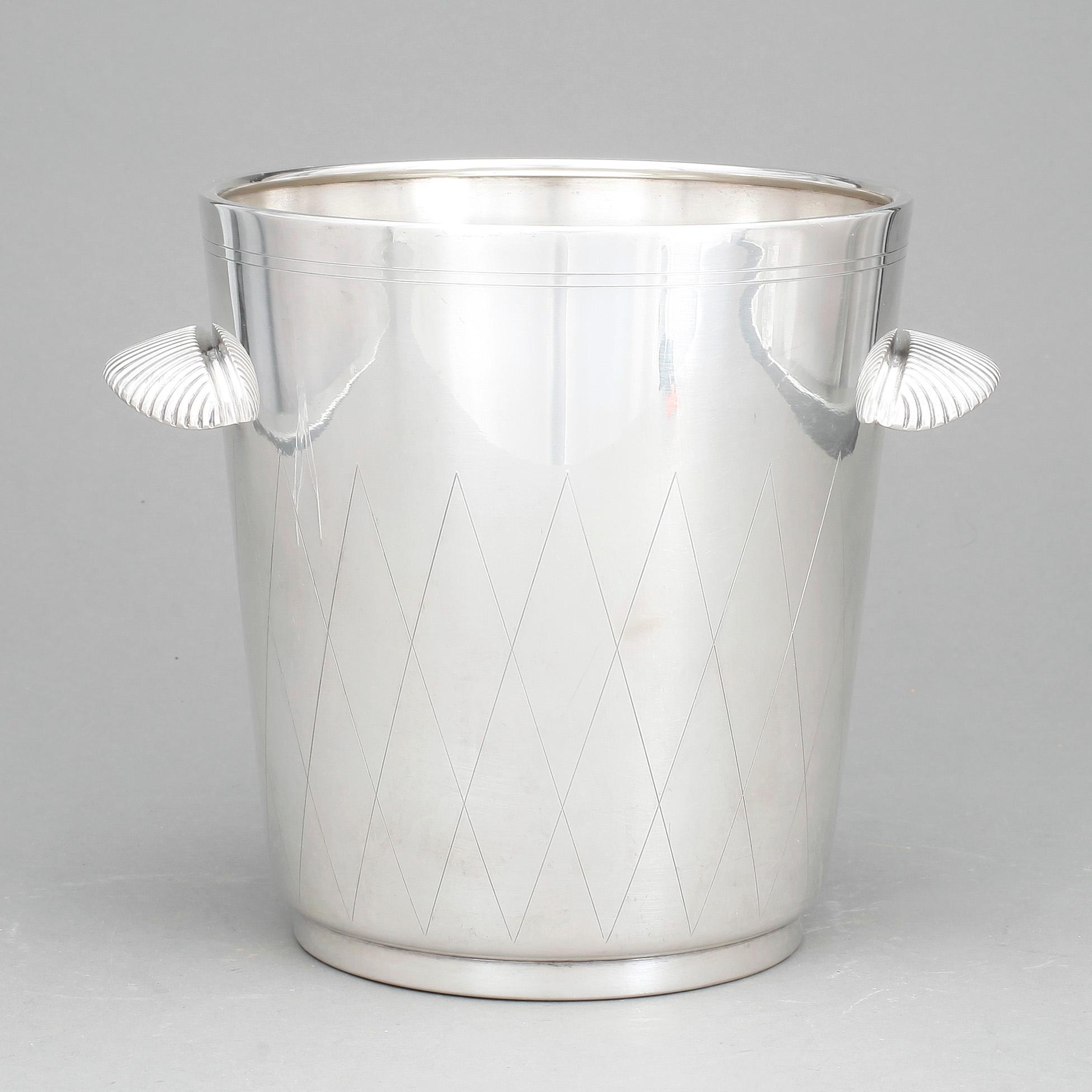 VINKYLARE, nysilver, märkt GD,  1900-tal.