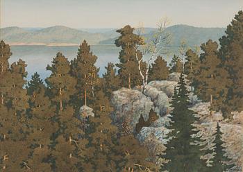 Oskar Bergman, Archipelago View, Autumn.