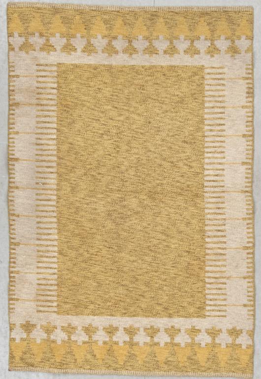 MATTA, dubbelvävd, möjligen Kasthall, 1900-talets mitt. Ca 180 X 119 cm.