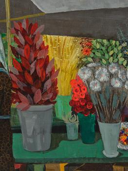 Pelle Åberg, "Torghandel på Hötorget".