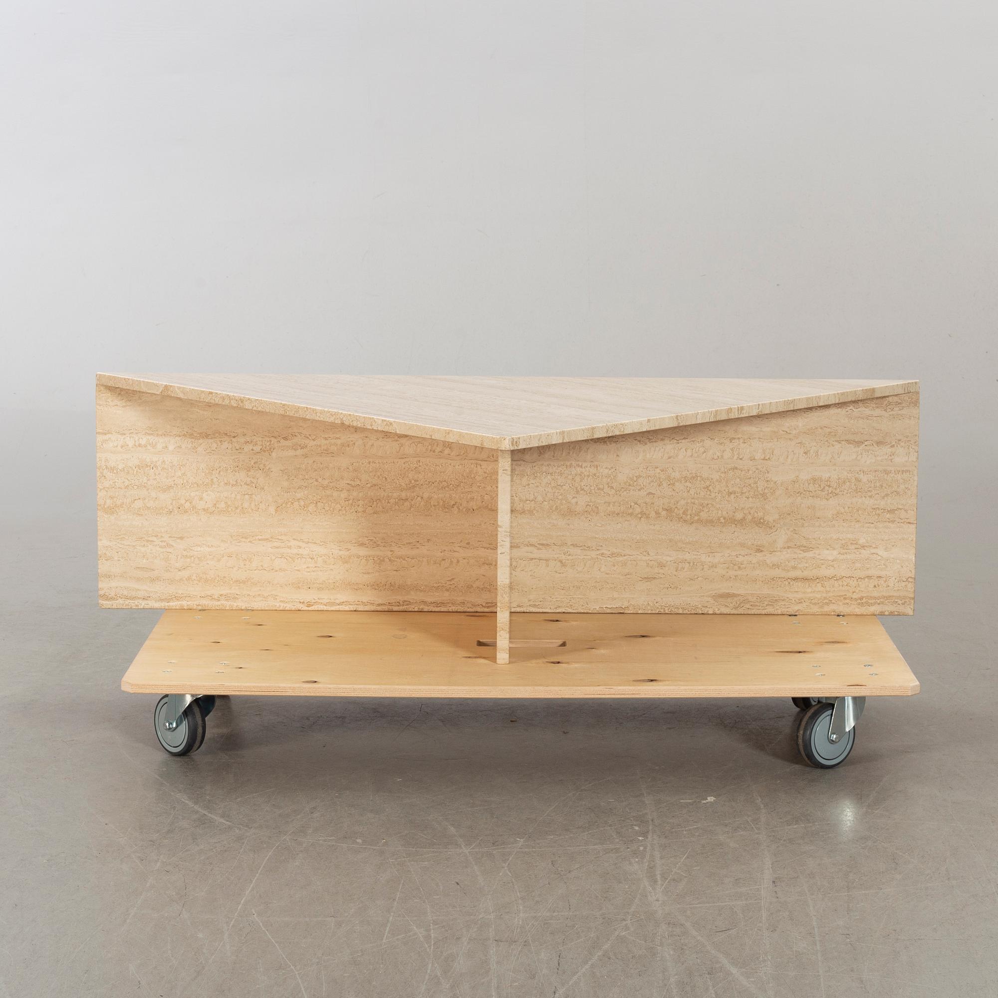A later part of the 20th century coffee table.