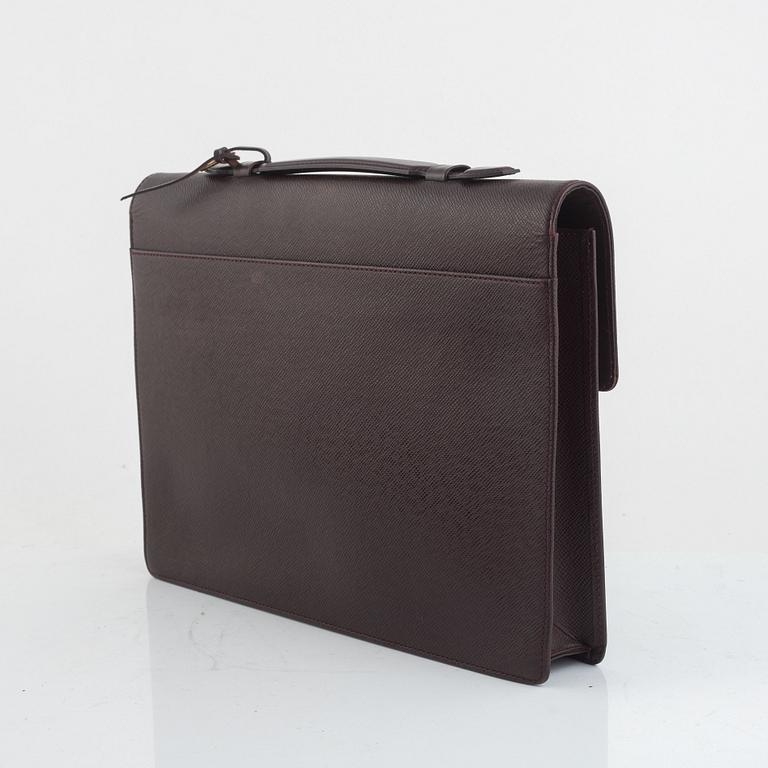 Louis Vuitton, briefcase, "Taiga Kourad", 1998.