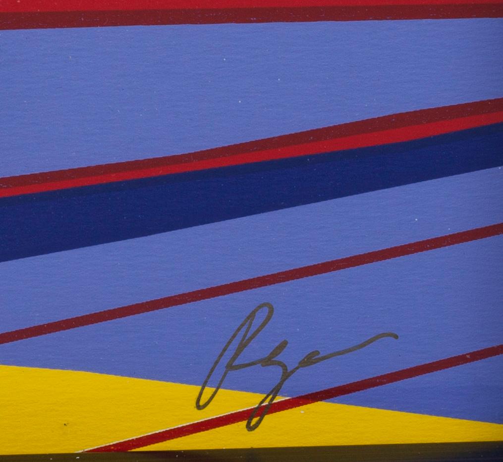 RICHARD RYAN, färgserigrafi, signerad och numrerad.
