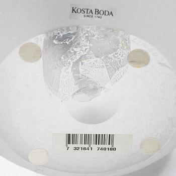 Bertil Vallien, Glass sculpture, Kosta Boda, signed and numbered.
