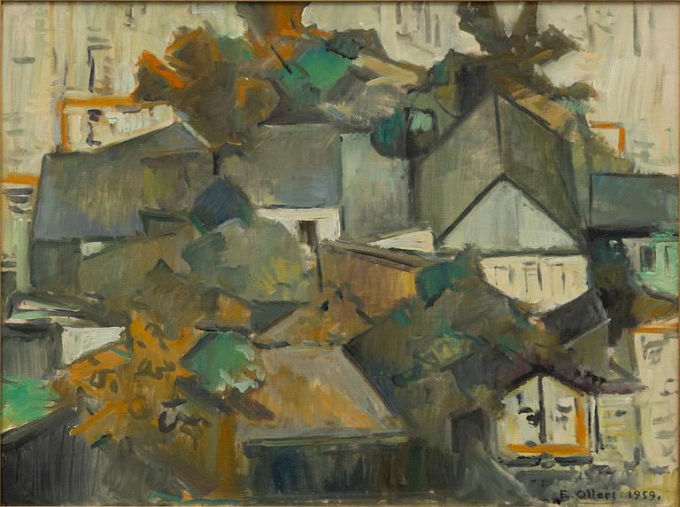 Edvin Ollers, Hustak.