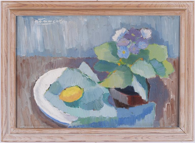 Lembit Nömmeots, Stilleben med blommor.