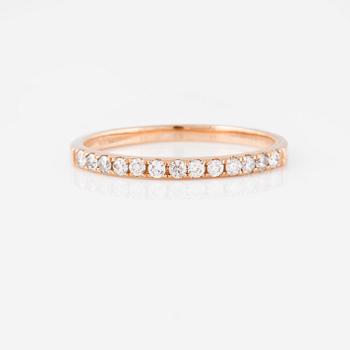 RING, med briljantslipade diamanter ca 0.20 ct.