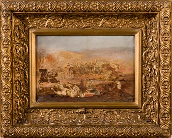 UNKNOWN ARTIST, oil on canvas, signed and dated ca 1900. - Bukowskis