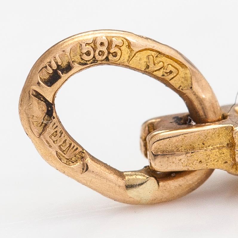 Björn Weckström, Hänge "Lilla korset", 14K guld. Lapponia 1976.