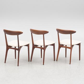 Kurt Østervig, three "Skagen" chairs, Brande Møbelfabrik, Danmark,.