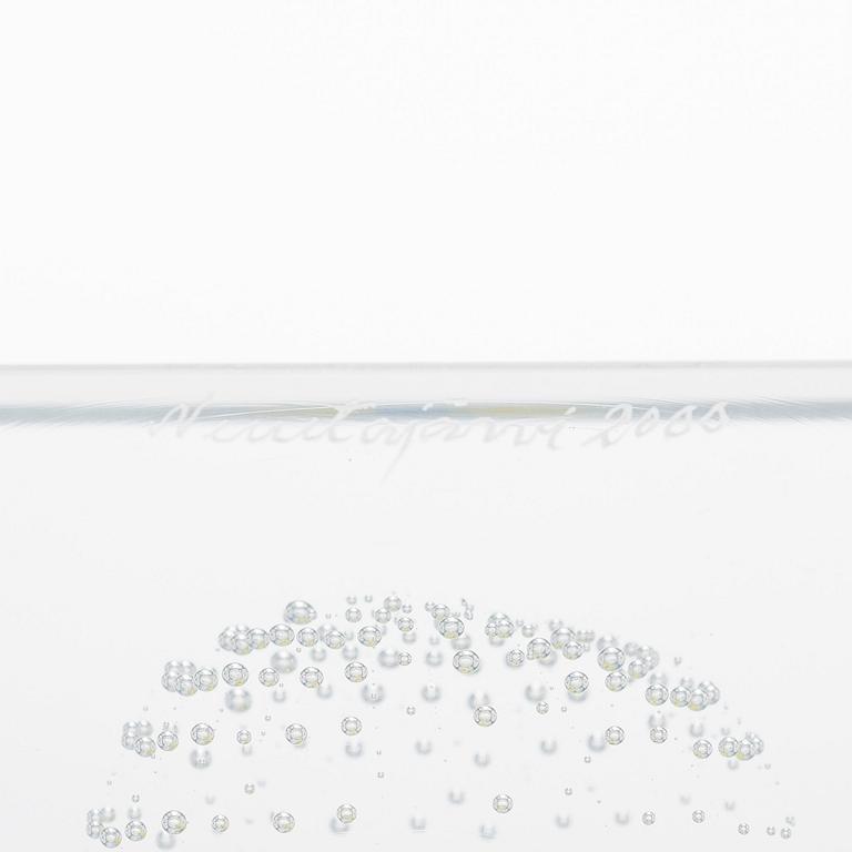 Oiva Toikka, vuosikuutio 2000, signeerattu Oiva Toikka Nuutajärvi 2000, 925/2000.