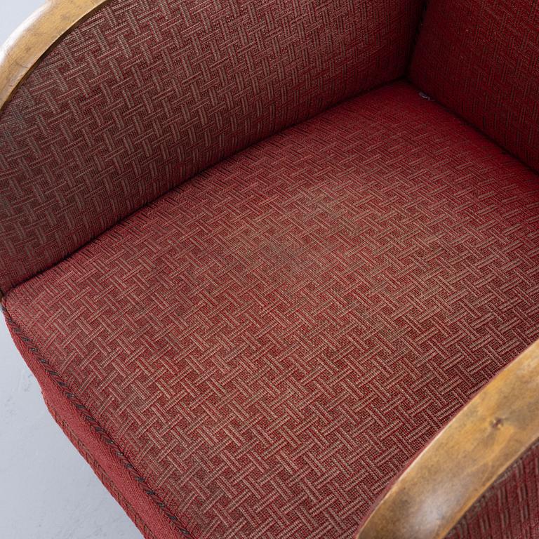 Fåtöljer, ett par, Art Deco, 1930-tal.