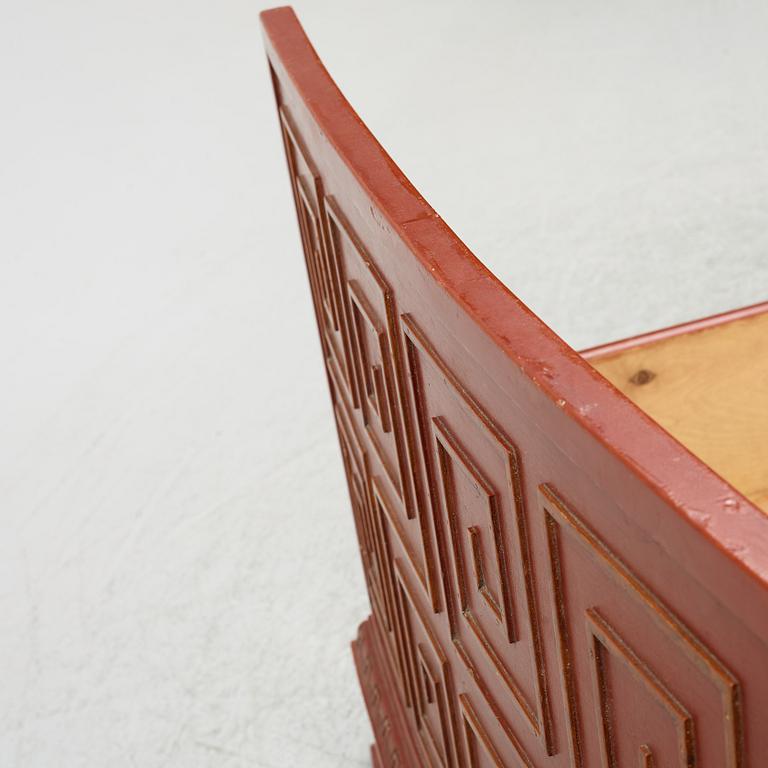 Axel Einar Hjorth, a pair of "Åbo" bed frames, Nordiska Kompaniet, Swedish Grace, 1920s-30s.