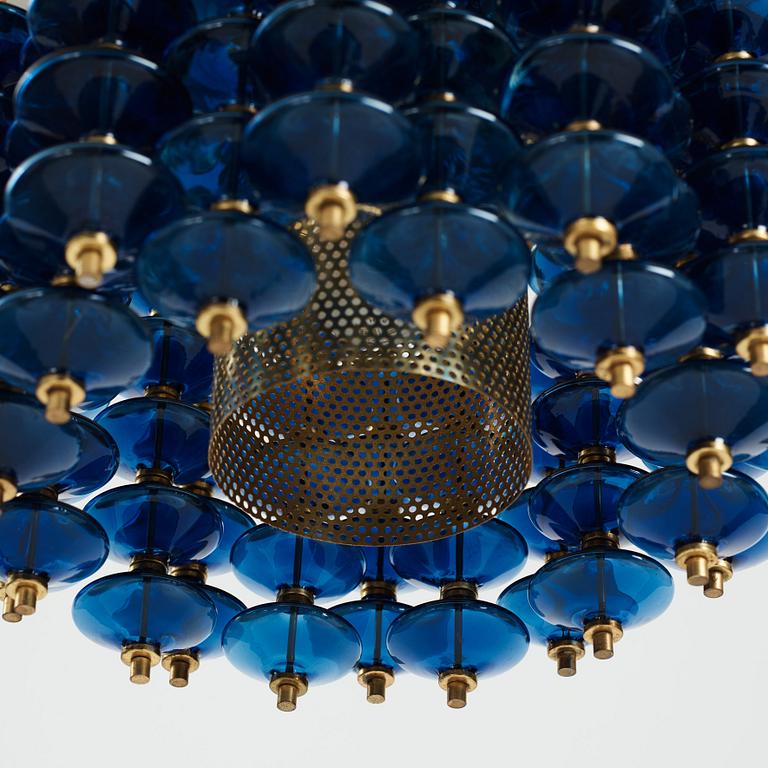 Hans-Agne Jakobsson, an "Estrella" ceiling lamp model "T581", Hans-Agne Jakobsson AB, Markaryd, 1960s-70s.