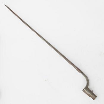 Flintlock rifle, Swedish repair model from the early 19th century.